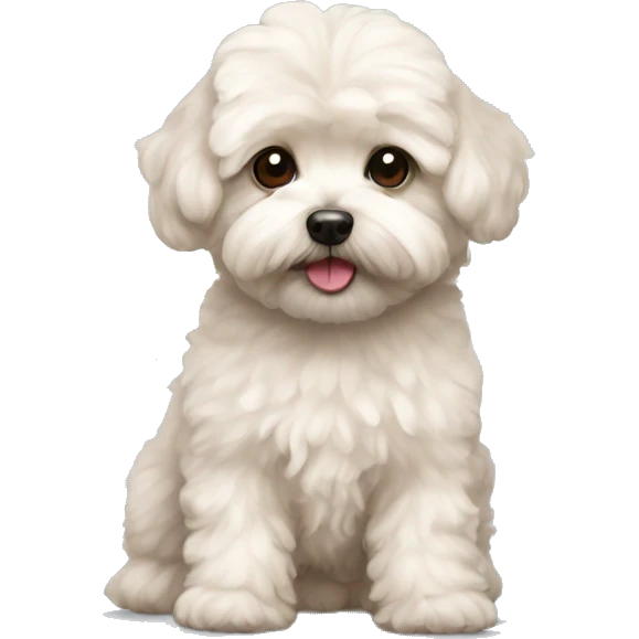 Maltipoo  emoji