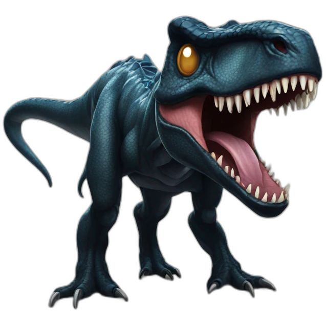 venom symbiont Dinosaur emoji