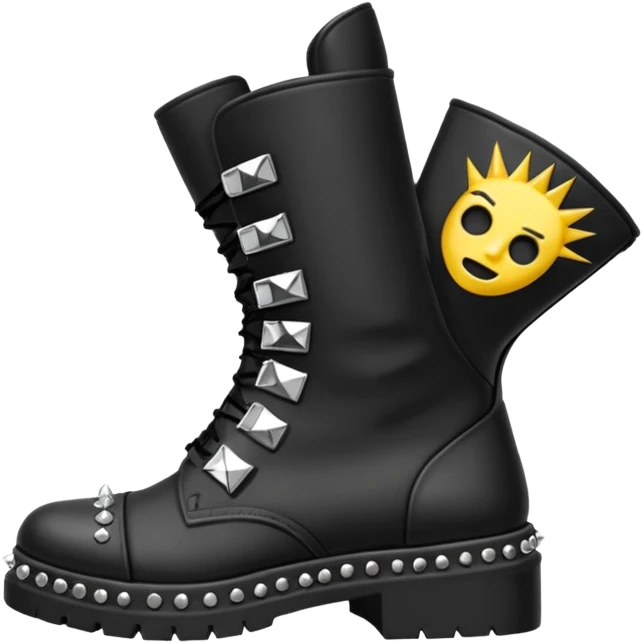 Punk boots emoji
