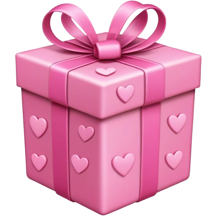 pink present with light_pink hearts emoji