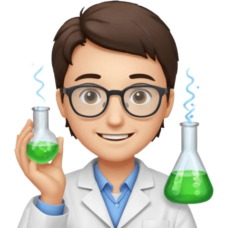 curious energized scientist
more dinamic emoji  emoji