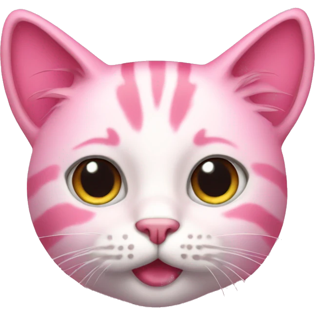 pink cat emoji