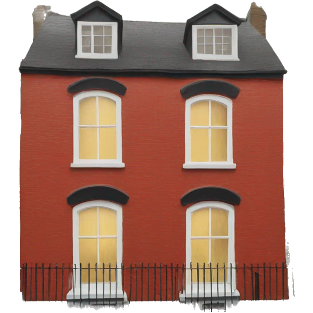 London red house  emoji