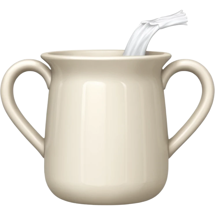 Ritual washing cup emoji