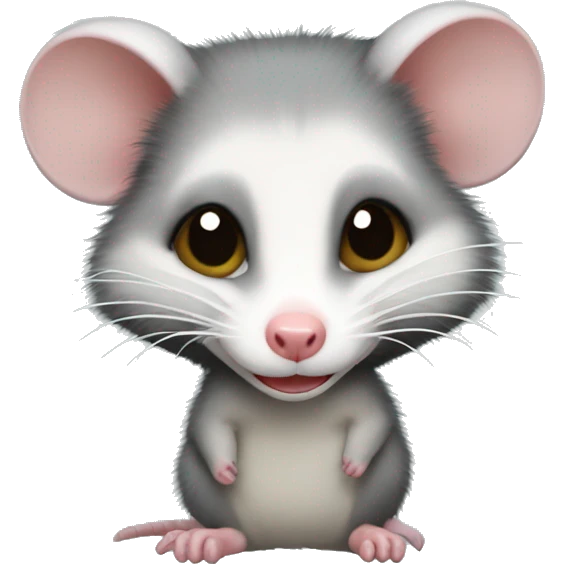 Opossum emoji