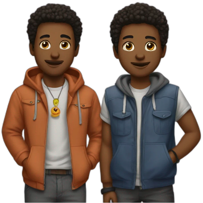 bigflo et oli emoji