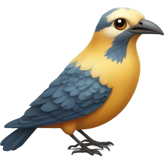 realistic bird emoji