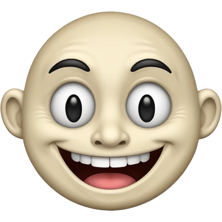 Trollface face emoji