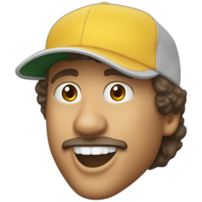 Happy Gilmore waggle emoji