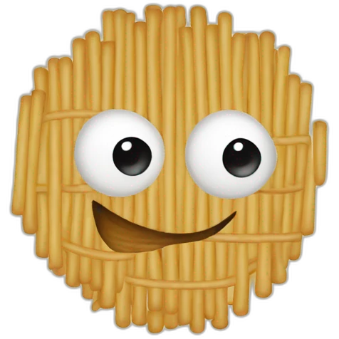 straw emoji