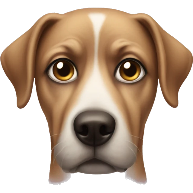 Side eye dog emoji