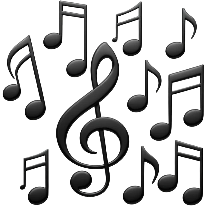 musical notes emoji