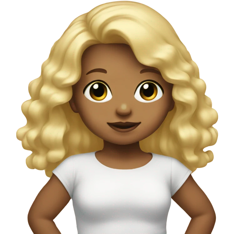 blonde Baby emoji