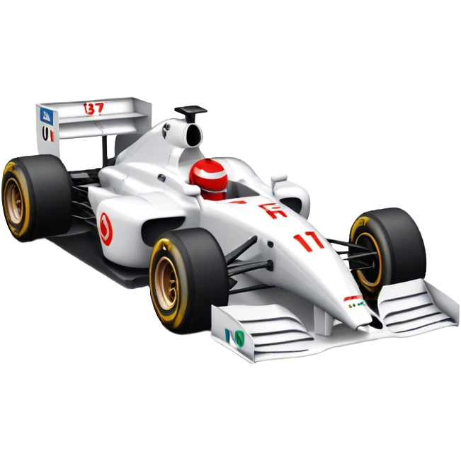 Hyper realistic 3d 4k ultra hd photo realistic render f1 racecar emoji