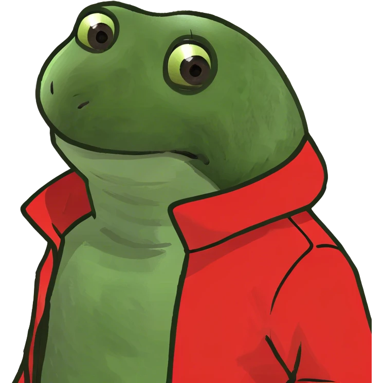 Perezoso con chaqueta roja emoji