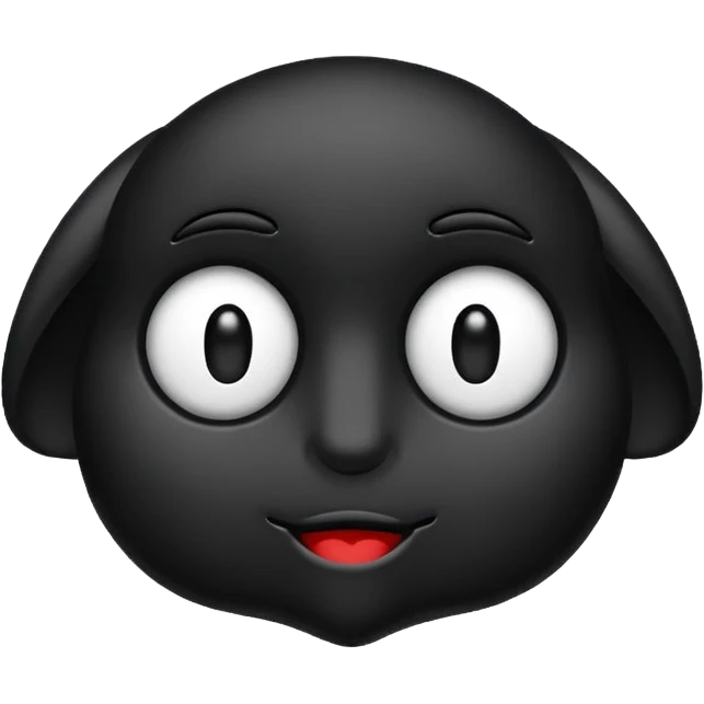 Necesito un emoji o icono, no una imagen, que sea de este estilo ✿, pero en vez de una flor, que sea un blohsh de billie eilish emoji