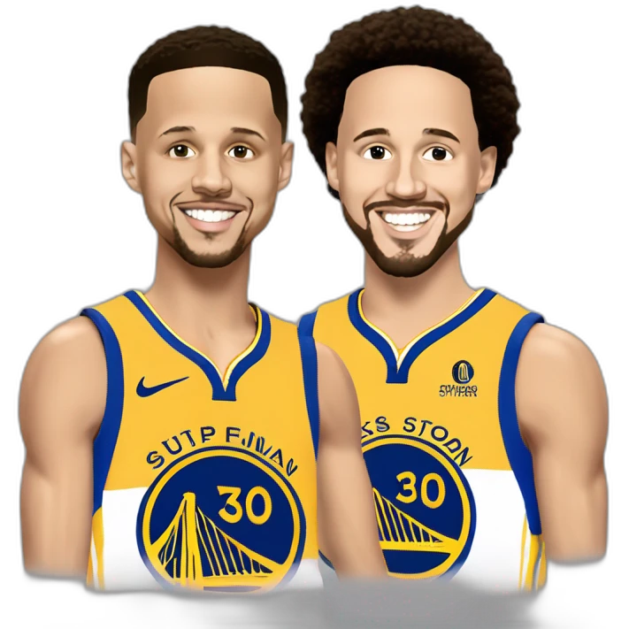 Stephen curry et klay Thompson emoji