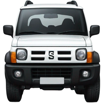 white suzuki jimny emoji