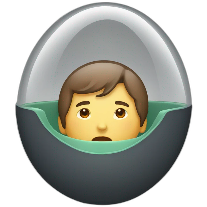 person in a pod emoji