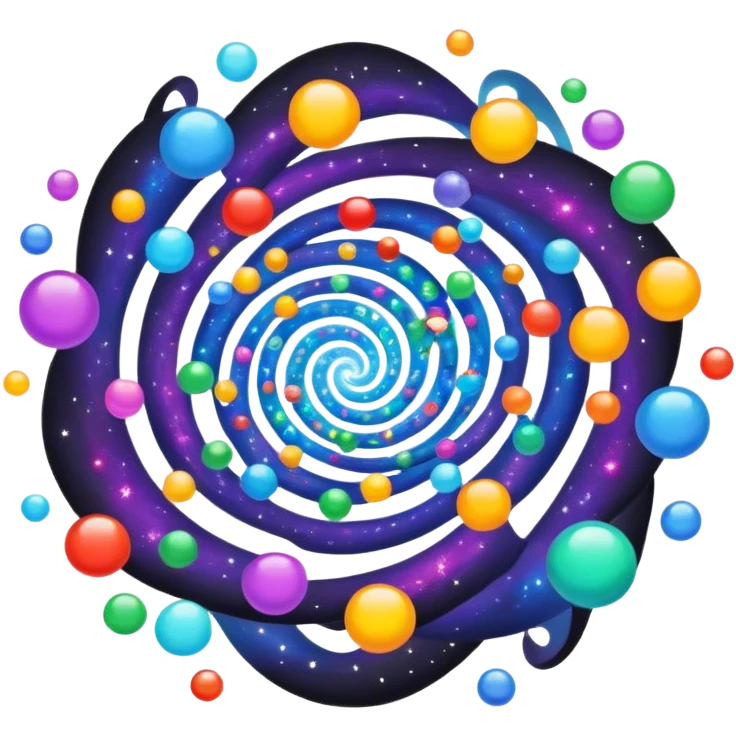 Multiverse inside a frame emoji