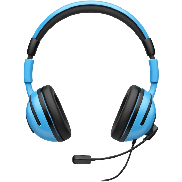 cartoon Meta Quest 2 headset, simplified shapes, white and black, with a touch of blue for highlights, cheerful expression emoji