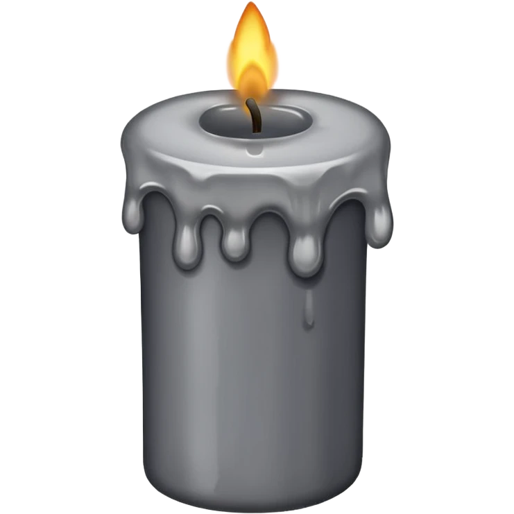 burnt out candle emoji