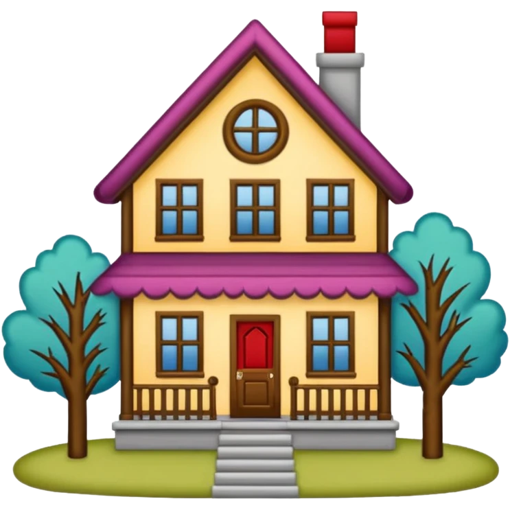 "home sweet home" stitching emoji