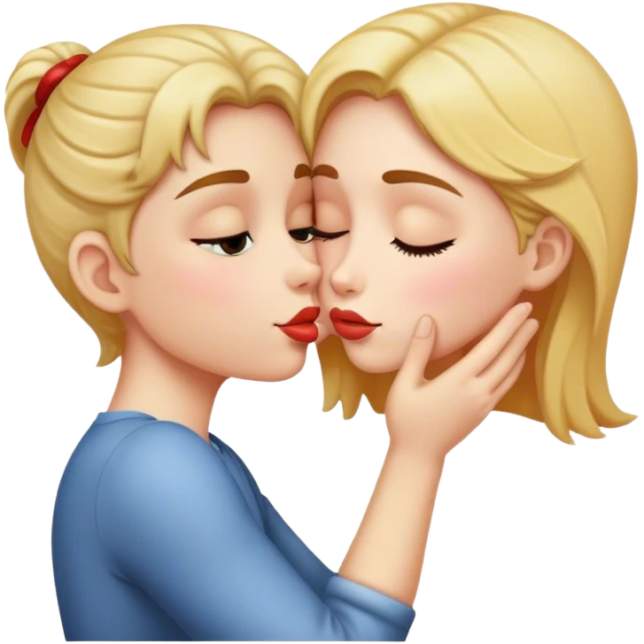 Kiss on the hand emoji