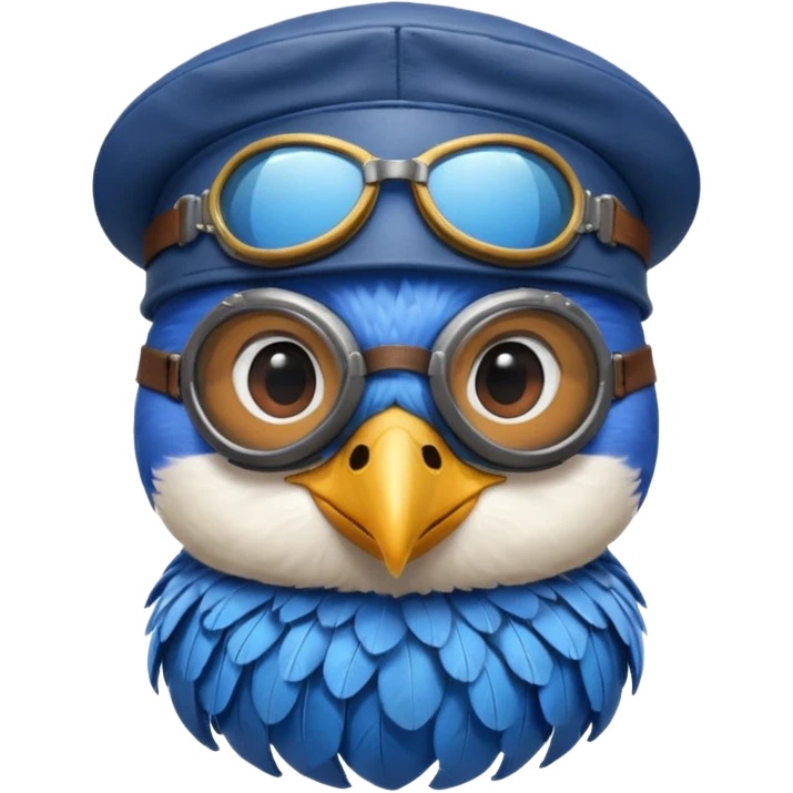 pilot bird emoji