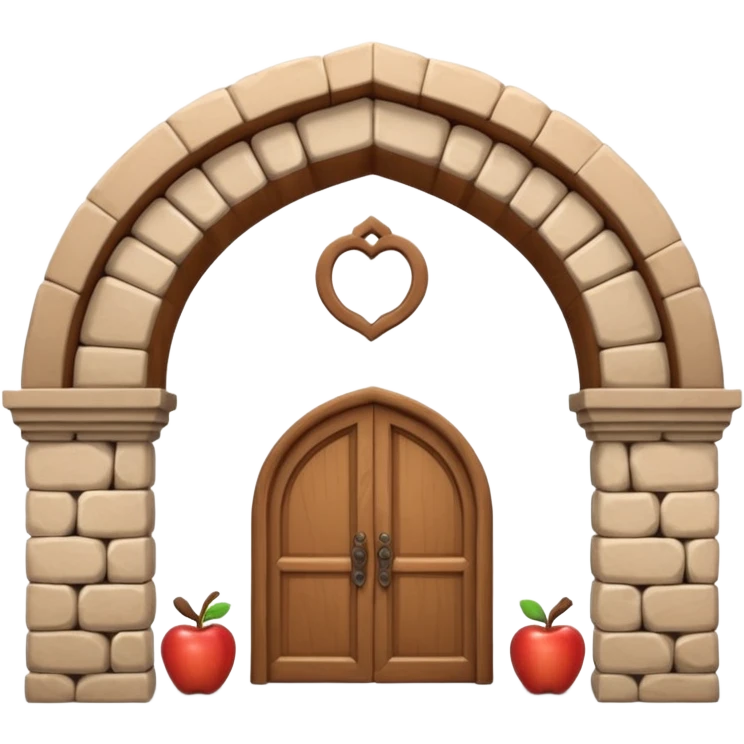 3D Apple-style emoji of a full traditional Turkish han building, showing the entire stone structure with arches, wooden doors, and windows. Rounded, glossy, smooth, soft shadows, white background.








 emoji