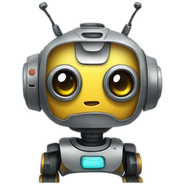 Robot cute emoji