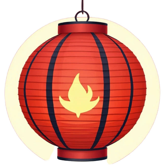 red lantern emoji