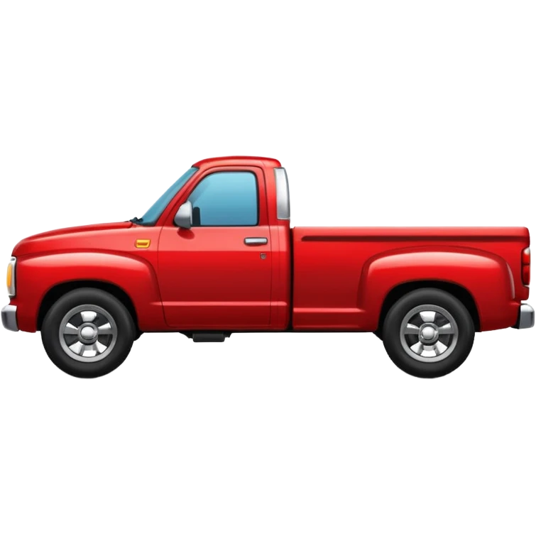 pickup truck side view emoji