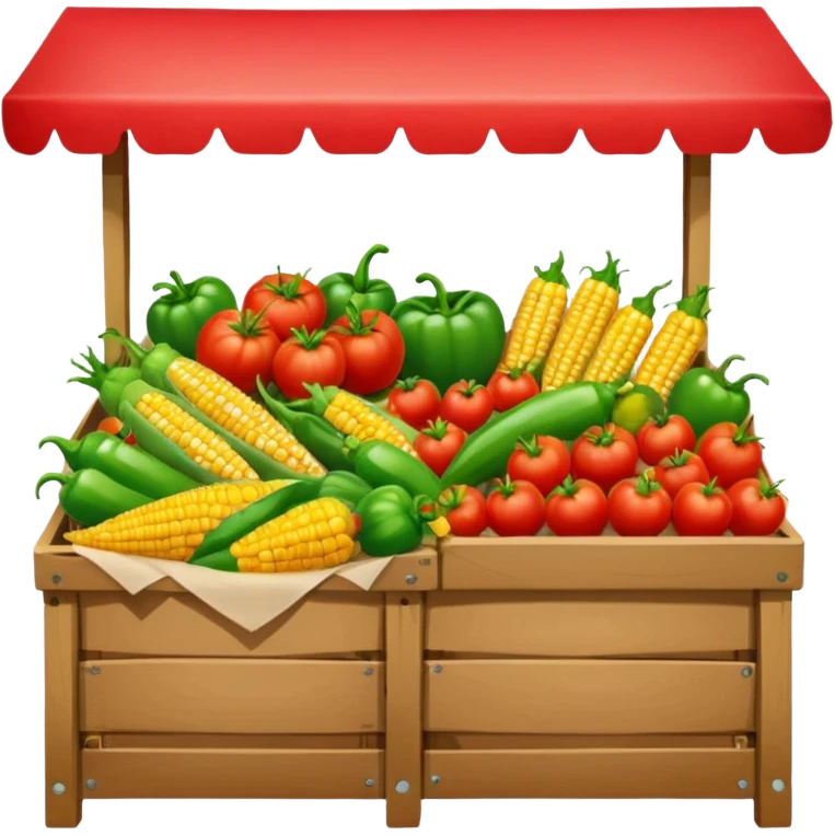 street market vegetable stall emoji emoji
