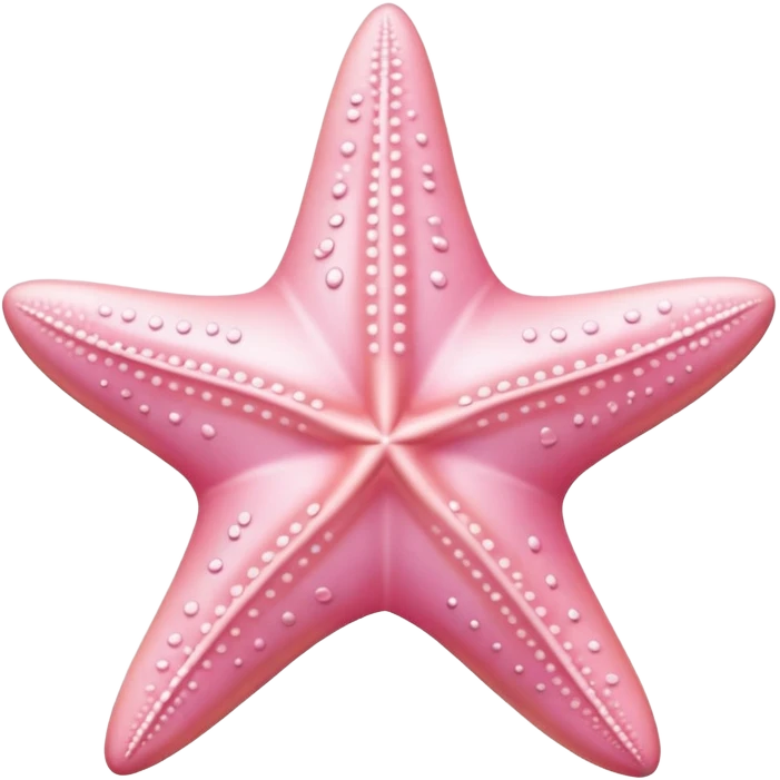 pastel pink starfish emoji