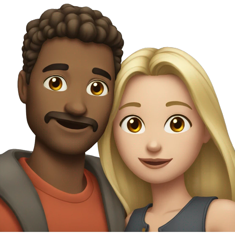 Man with gf emoji