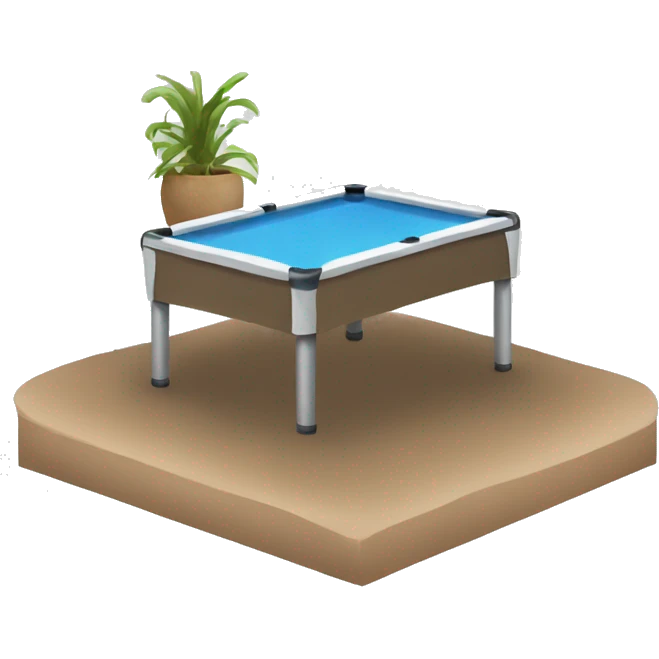 Mesa de pool emoji