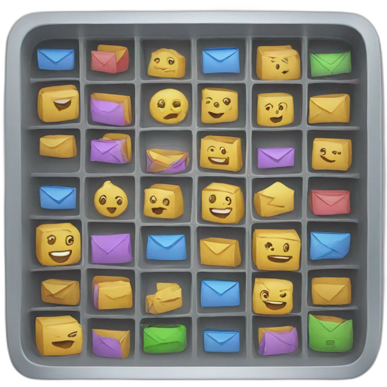 inbox tray emoji
