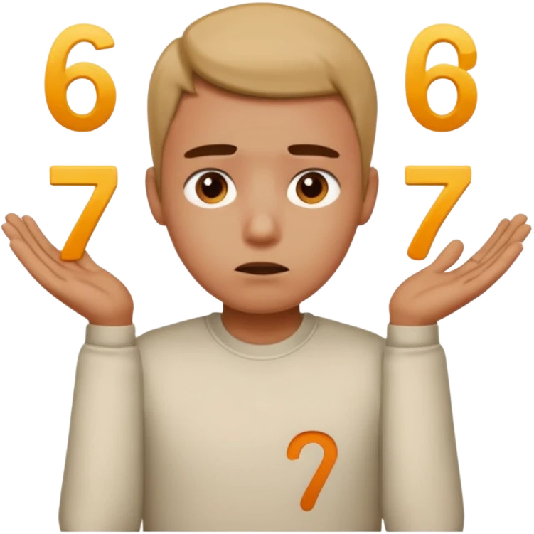 Fuse 🤷‍♂️6️⃣7️⃣  emoji