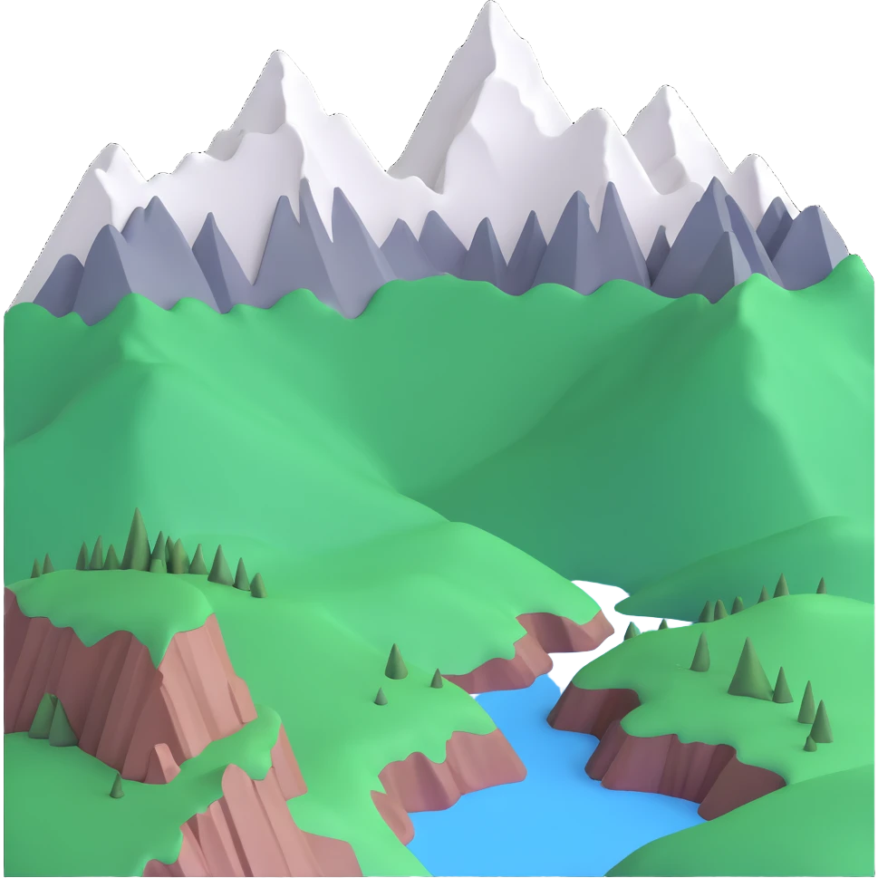 Khibiny mountains in Russia with distinctive peaks and geology emoji