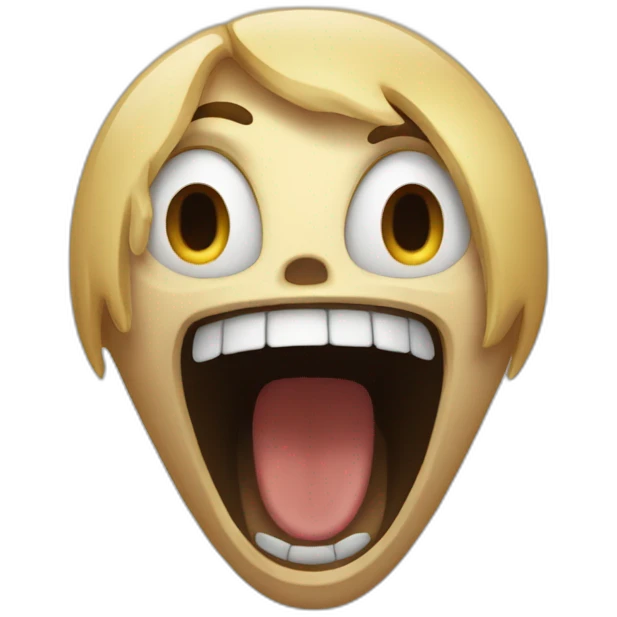 Scream emoji