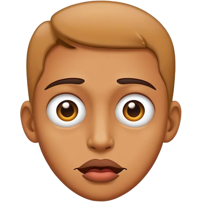 Yoooo wtf is wrong with you weirdo face emoji