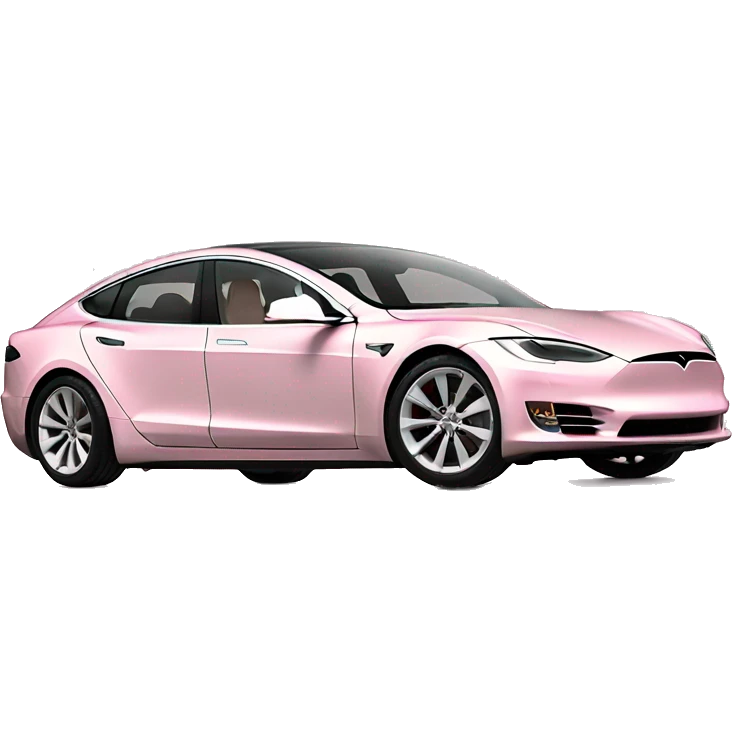 Light pink tesla emoji