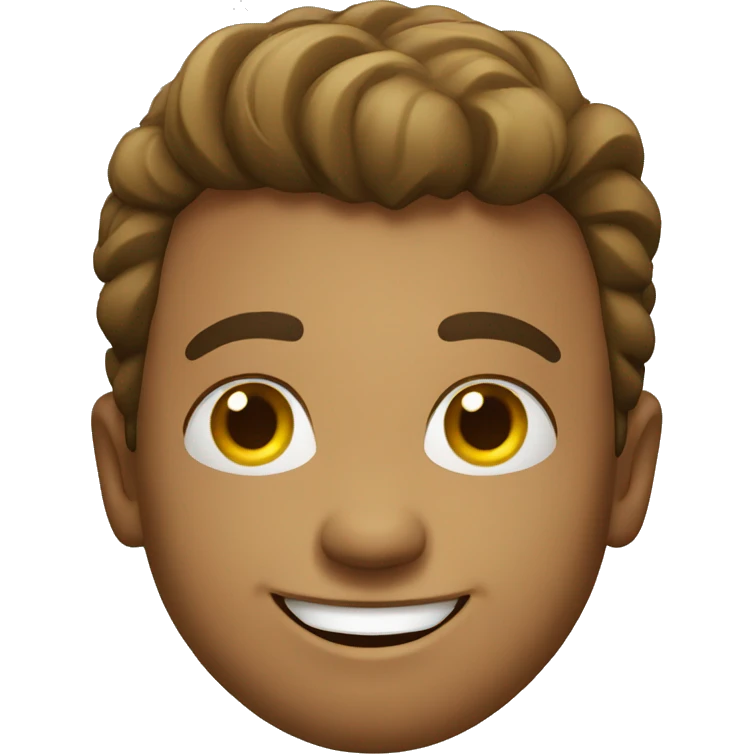 Smiling Brazilian man emoji