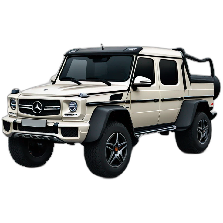 mercedes G class 6x6 emoji