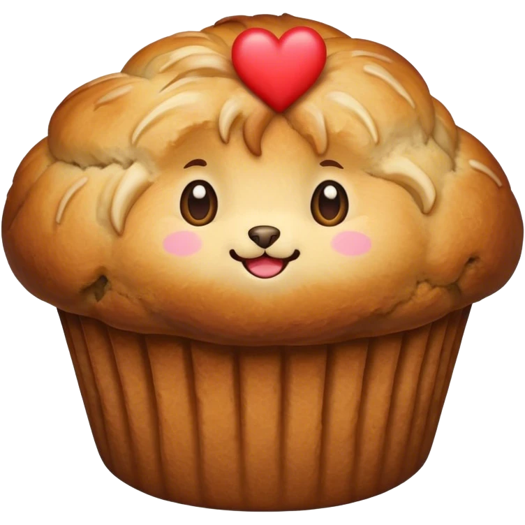 Muffin love  emoji