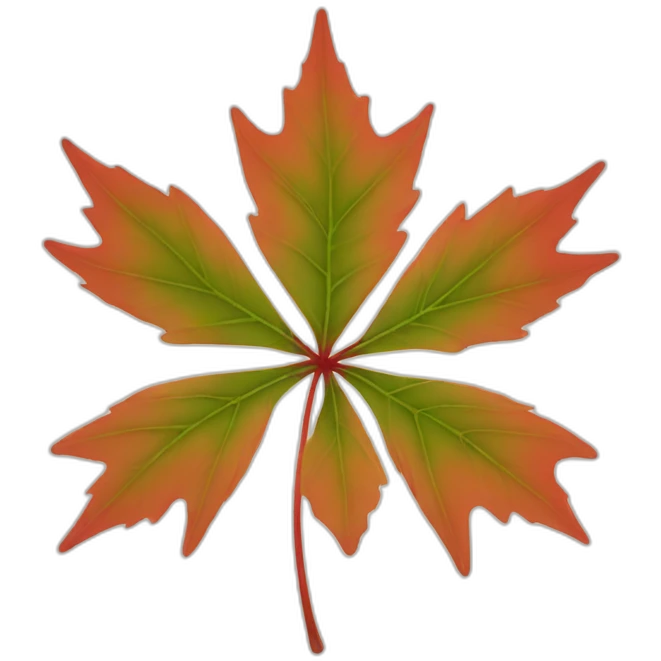 japanese maple leaf emoji