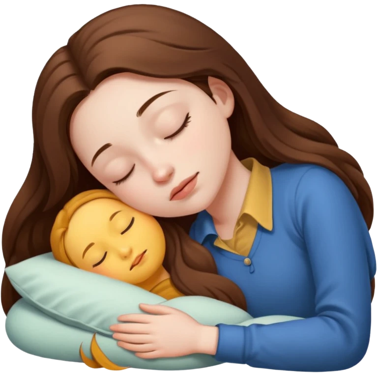 girl sleeping emoji