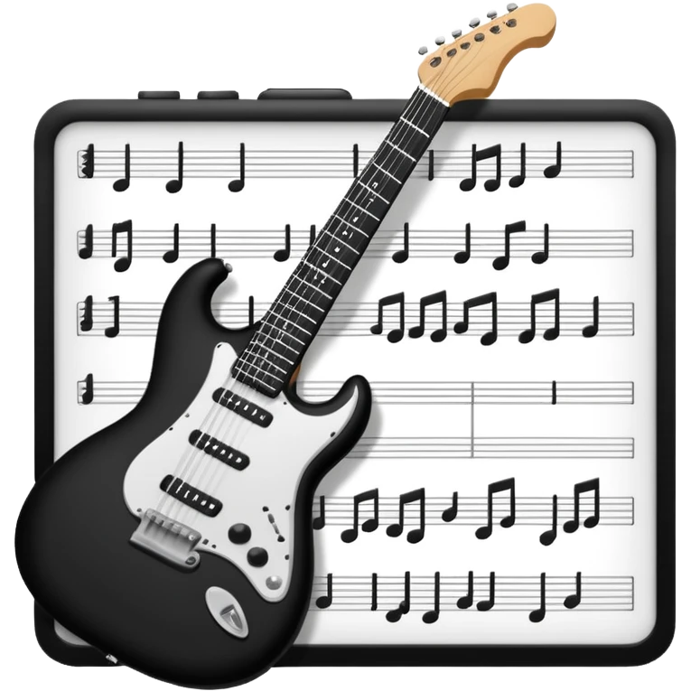 Guitar Tabulatur emoji