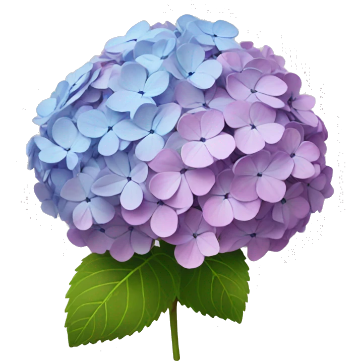 hydrangeas emoji
